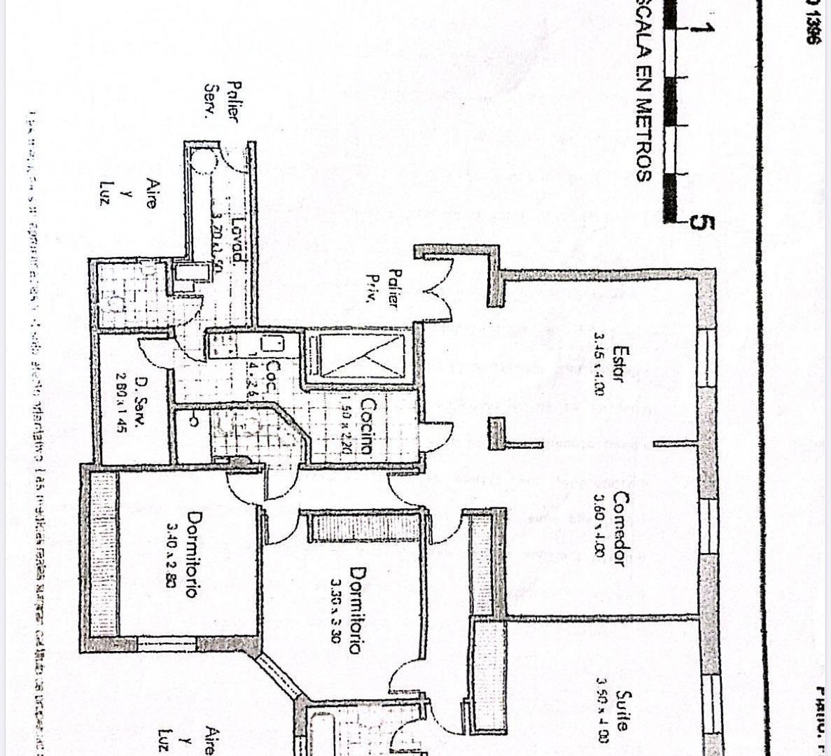 Departamento sobre calle Basavilbaso