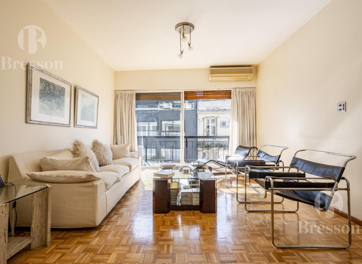 Recoleta, 3 Amb Piso Alto, todo Luz
