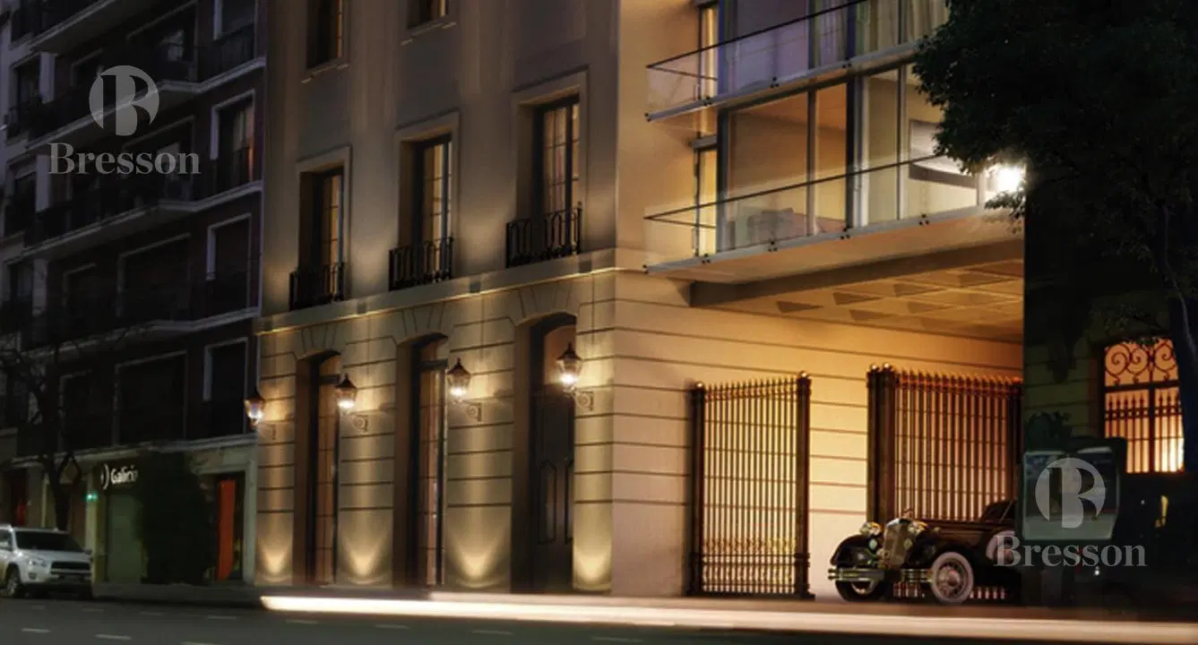 Departamento al frente en venta 3 ambientes en Recoleta Callao Clásico 3