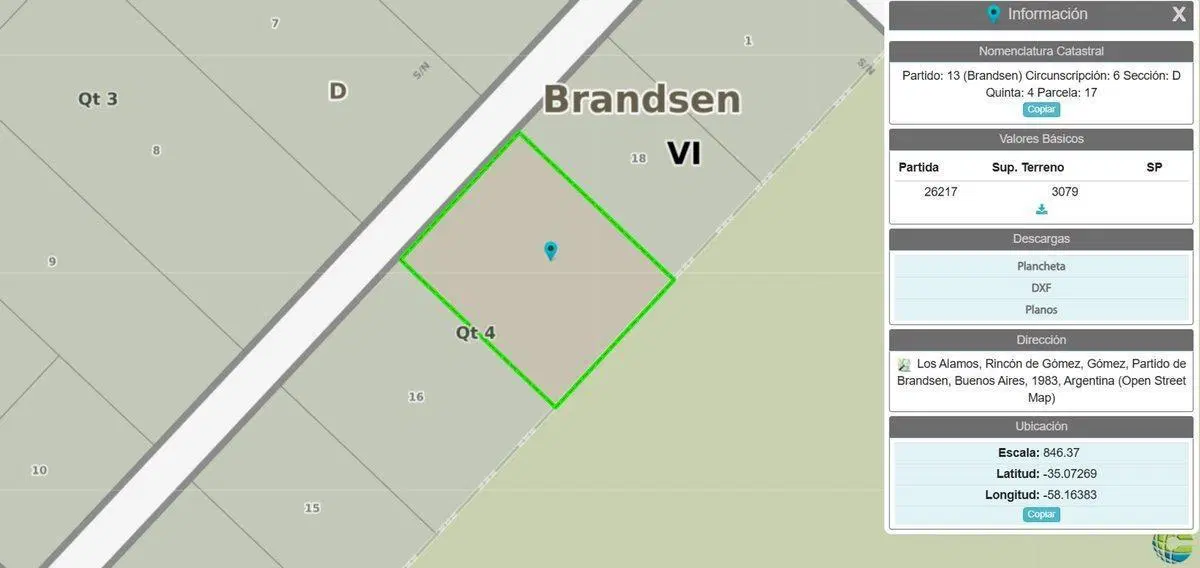 LOTE EN GÓMEZ EN VENTA 3