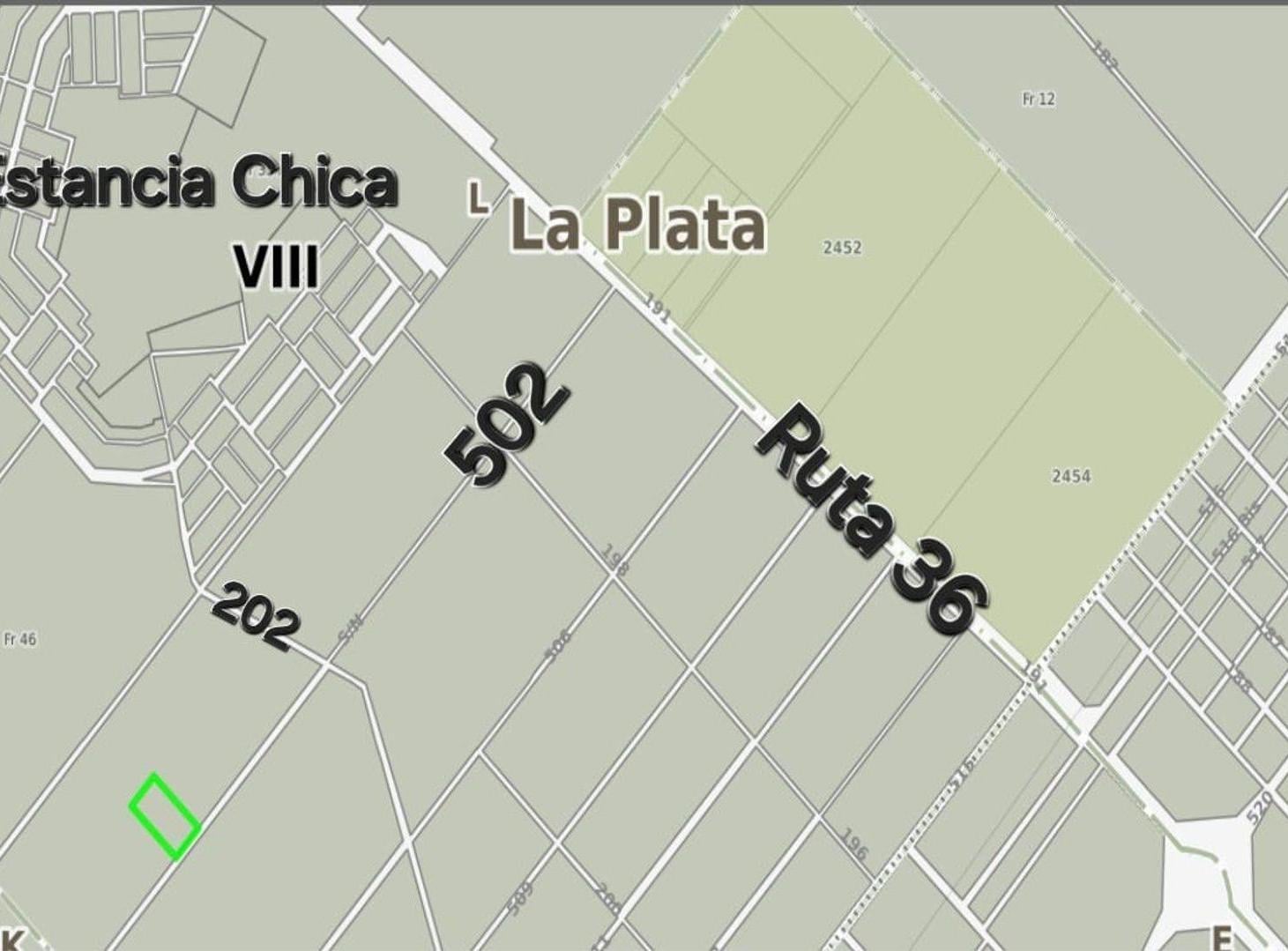 Foto de CAMPO/ LOTE DE 18.500M2 502 e/ 202 y 208-ABASTO, imagen 2