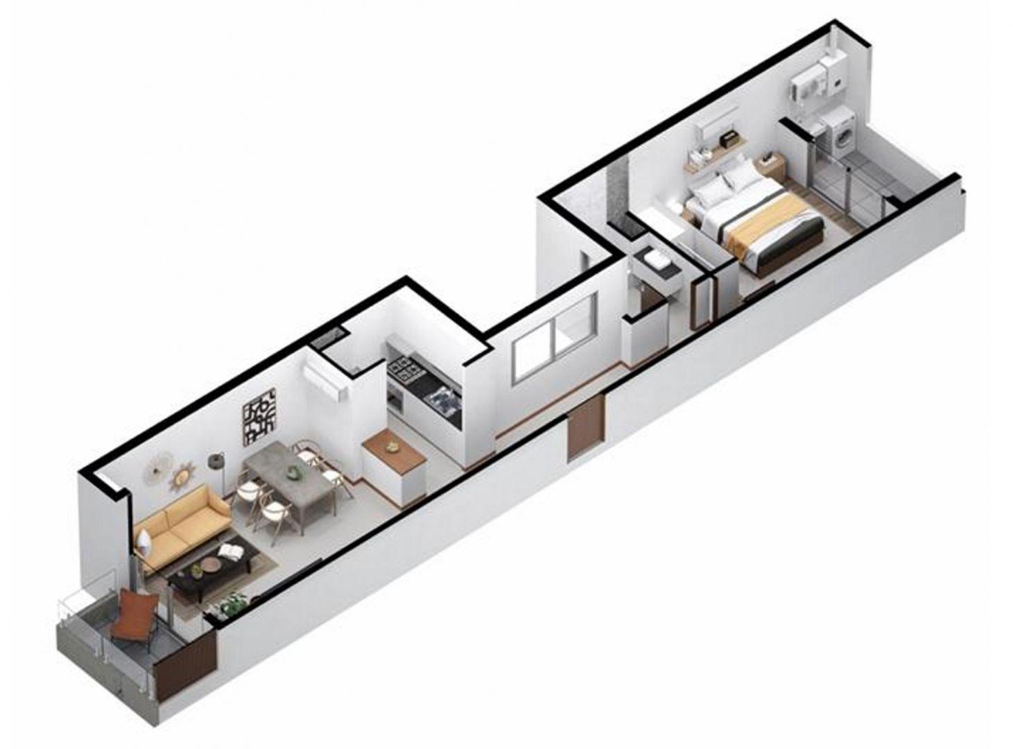 Foto de SEMIPISO EN VENTA 3 AMBIENTES, imagen 2