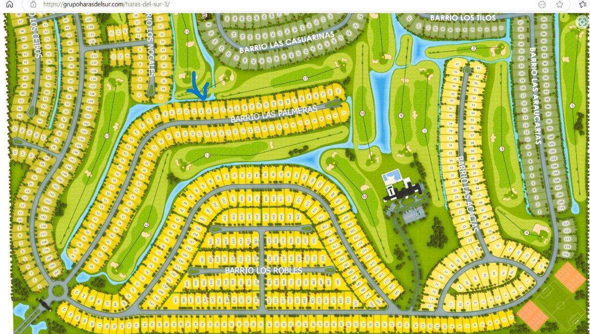 Foto de LOTE EN HARAS DEL SUR 3 AL GOLF BARRIO PALMERAS, imagen 2