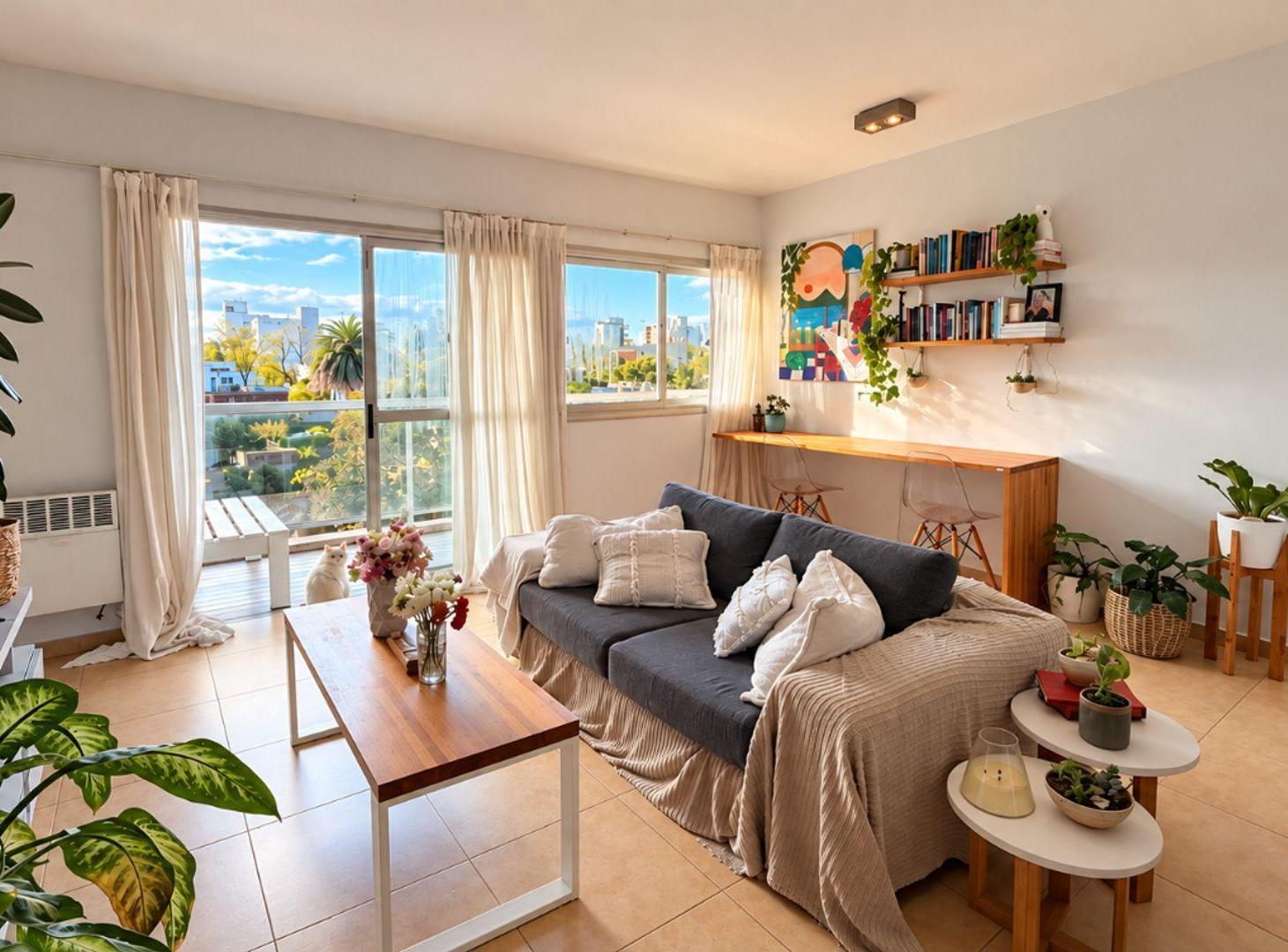 Foto de DEPTO EN VENTA, UN DORMITORIO, BALCON Y COCHERA., imagen 3