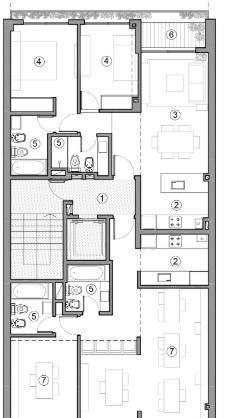 Departamento en Zona Rio, Rosario, 2 dormitorios