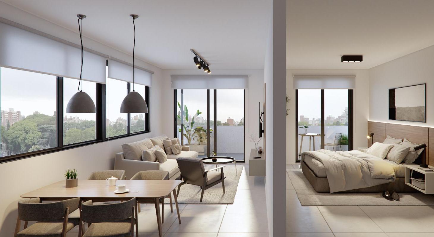 Departamento en venta Pichincha, Rosario 3 dormitorios c/ patio y excelente calidad constructiva.