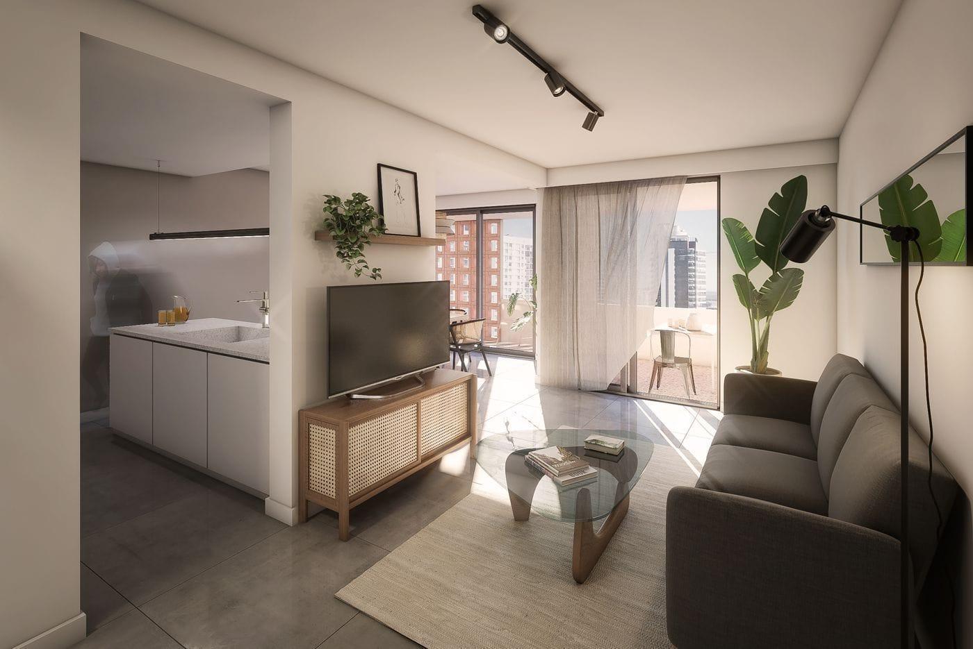 Departamento en Venta, Zona Rio, Rosario, monoambiente, con amenities