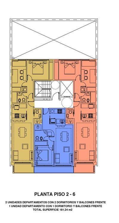 Departamento en Venta, Zona Centro, Rosario, Dpto 2 dormitorios con amenities