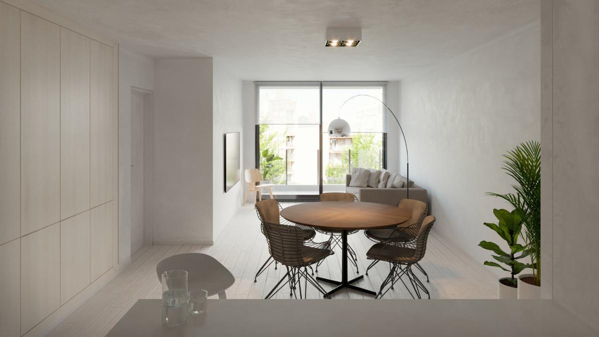 Departamento en venta en Barrio Lourdes, Rosario 1 Dormitorio c/terraza exclusiva
