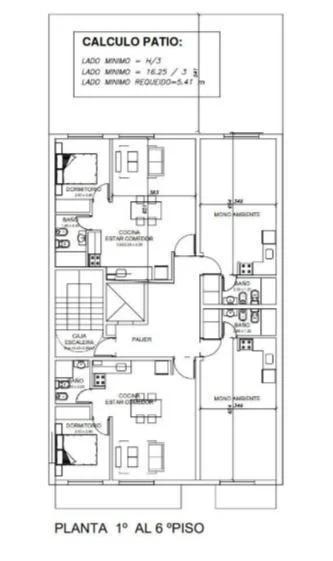 Departamento en Venta, Republica de la Sexta, Rosario, monoambiente