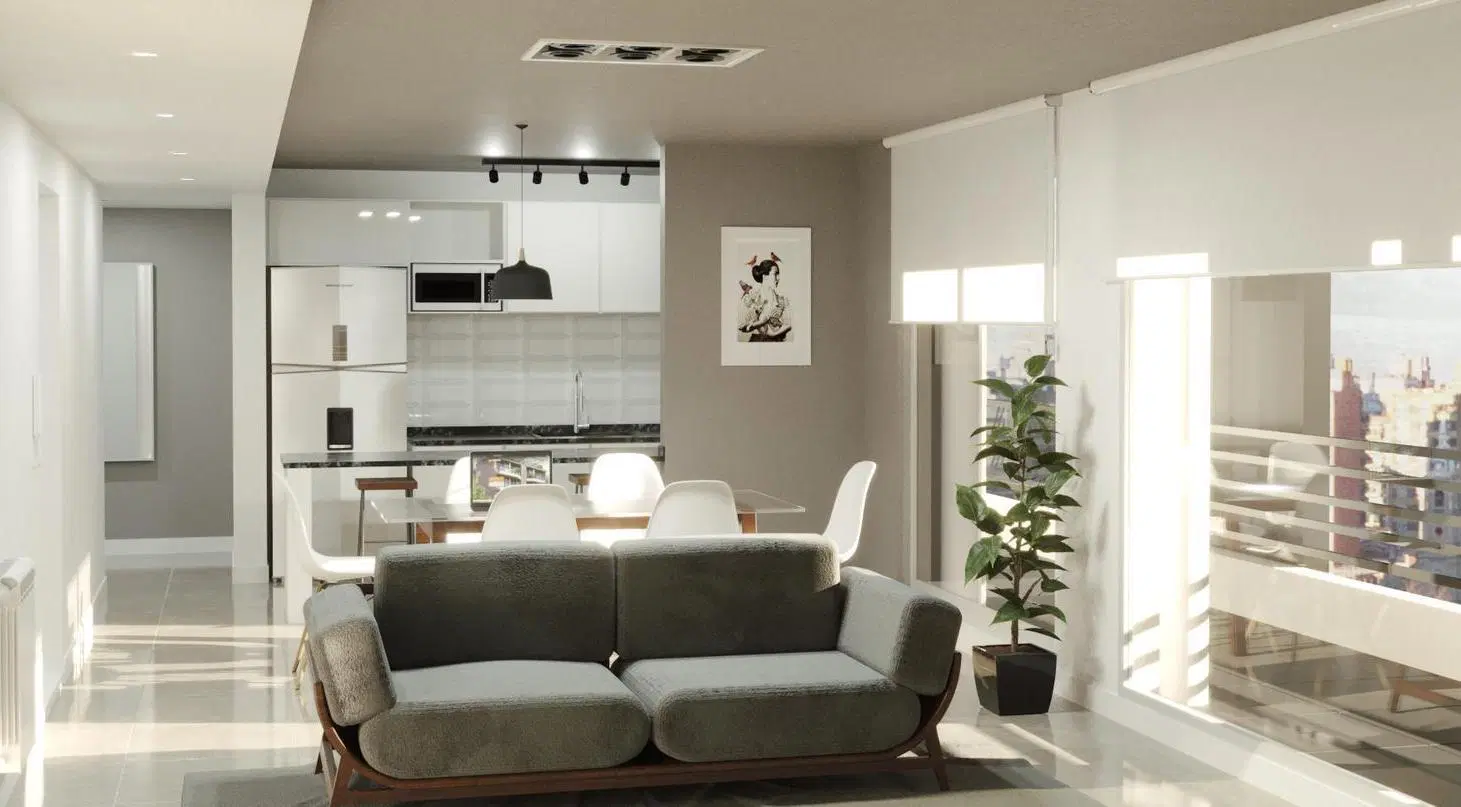Departamento en Barrio Abasto, Rosario 3 dormitorios c/ amenities. 5