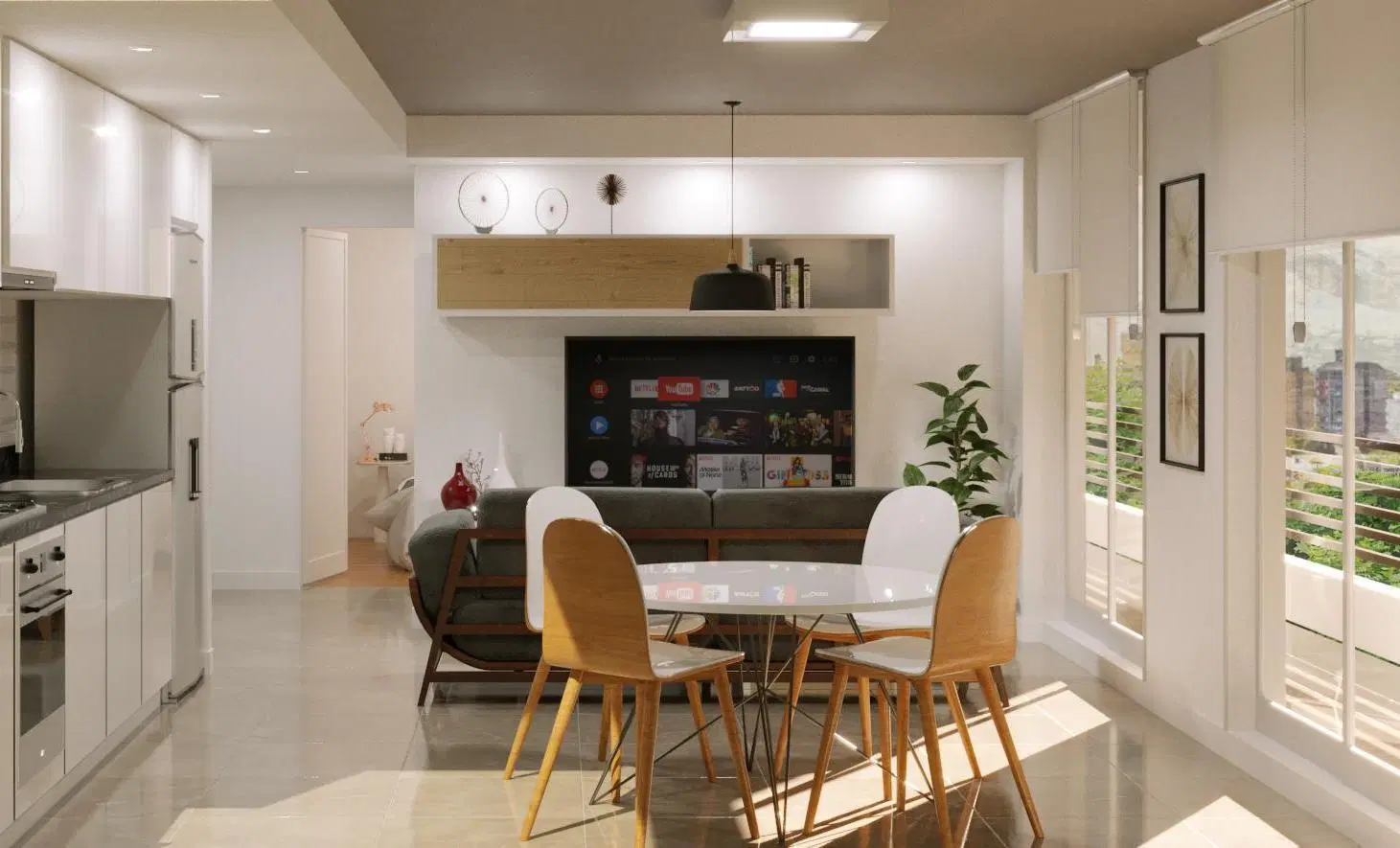 Departamento en venta, Barrio Abasto, Rosario 1 dormitorio c/ amenities. 5