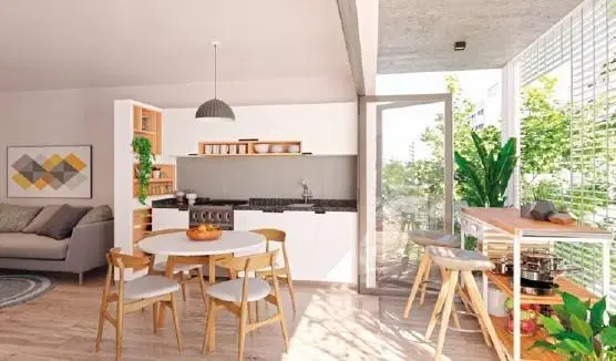Departamento en venta en Pichincha, Rosario, Monoambiente s/balcón 2