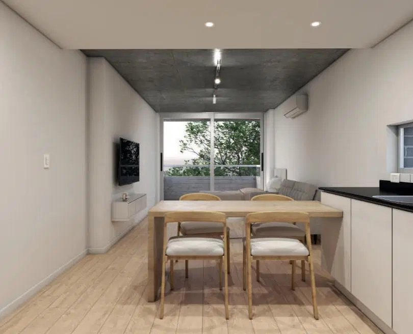 Departamento en Venta, Lourdes, Rosario, monoambiente 3