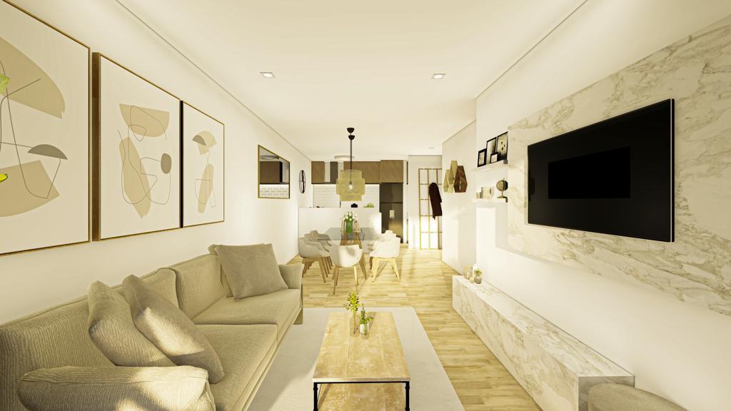 3 Ambientes a Estrenar Rivera 4927, "Rivera Mystic" Apto Blanqueo 2