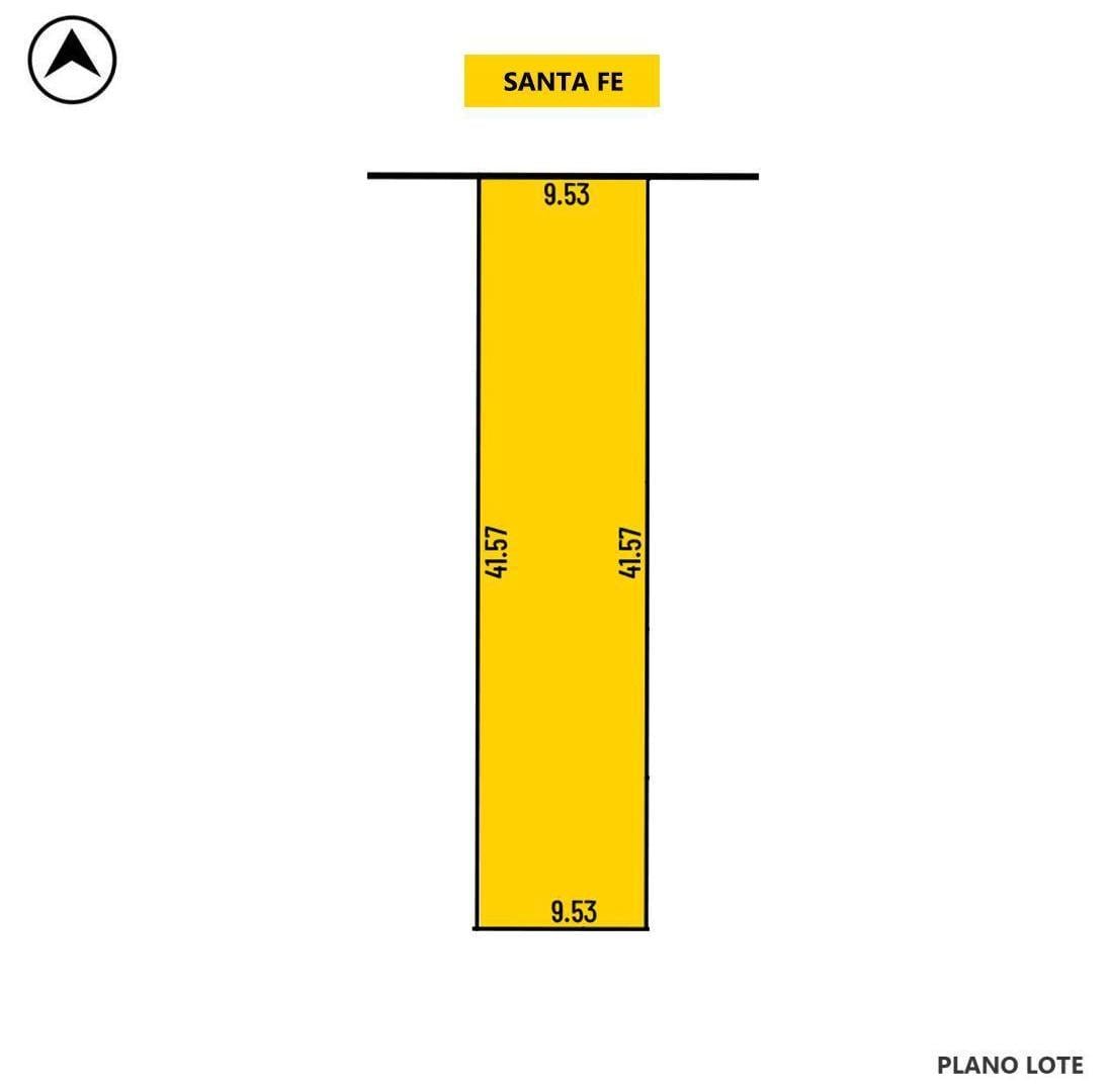 Venta / permuta - Lote / terreno para construcción 396 m2 - Pichincha, Rosario