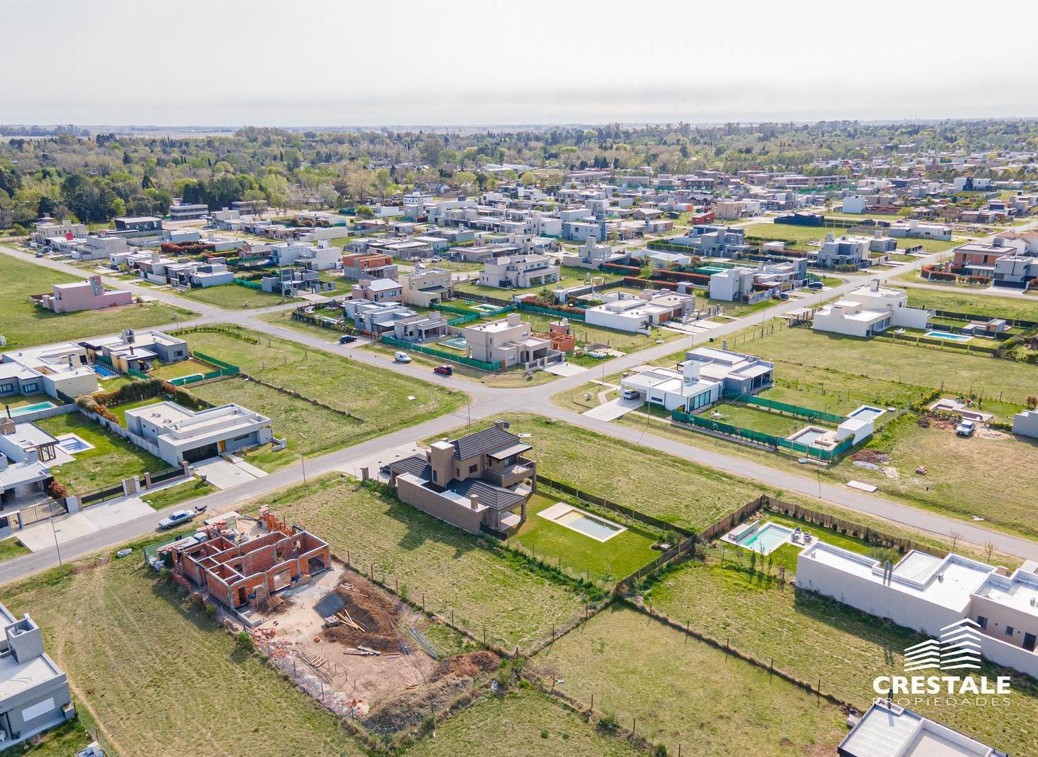 Venta / permuta | Terreno / lote fondo norte 702 m2 | Don Mateo, Funes