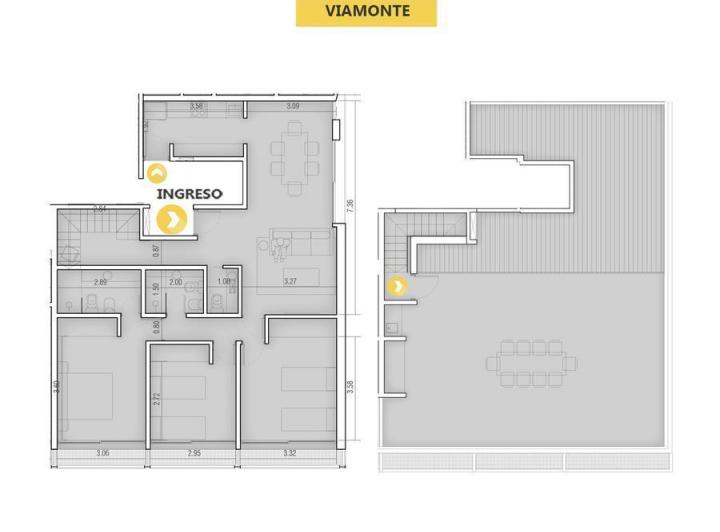 Venta departamento 3 dormitorios Rosario