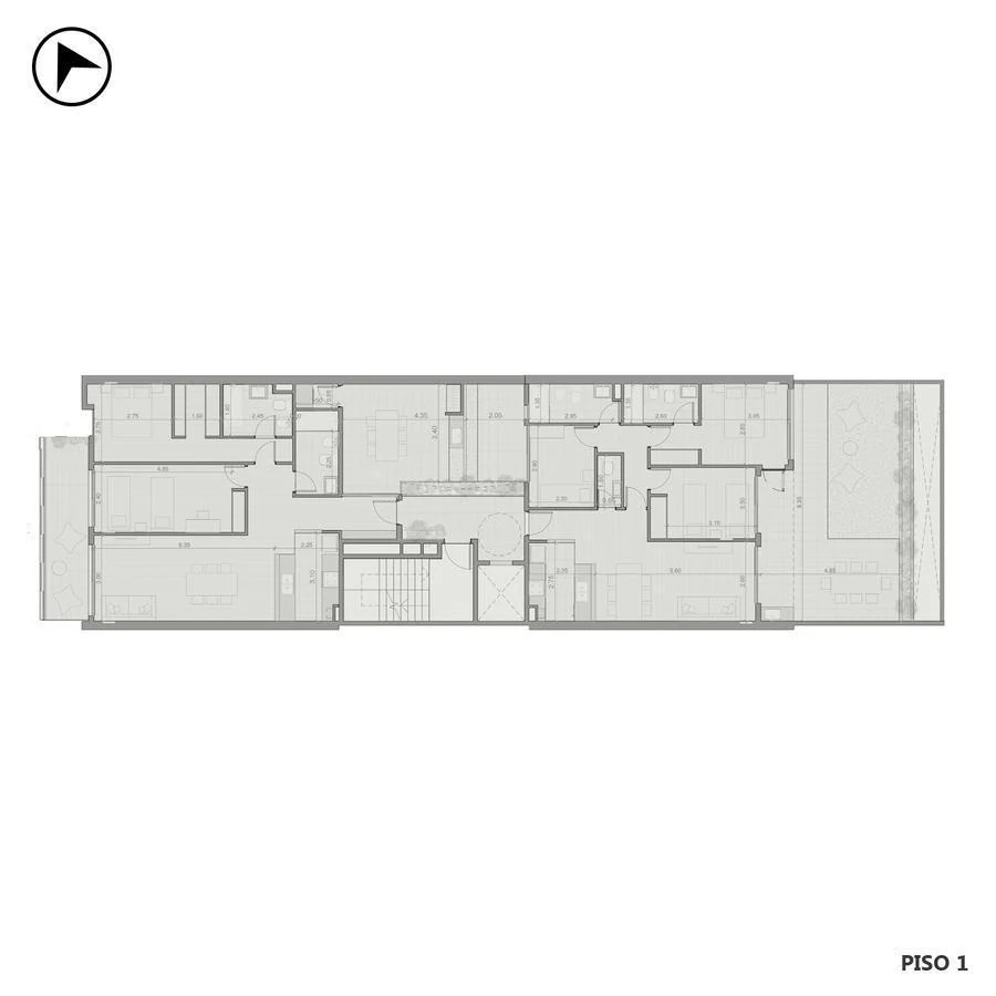 Venta departamento 2 dormitorios Pichincha Rosario
