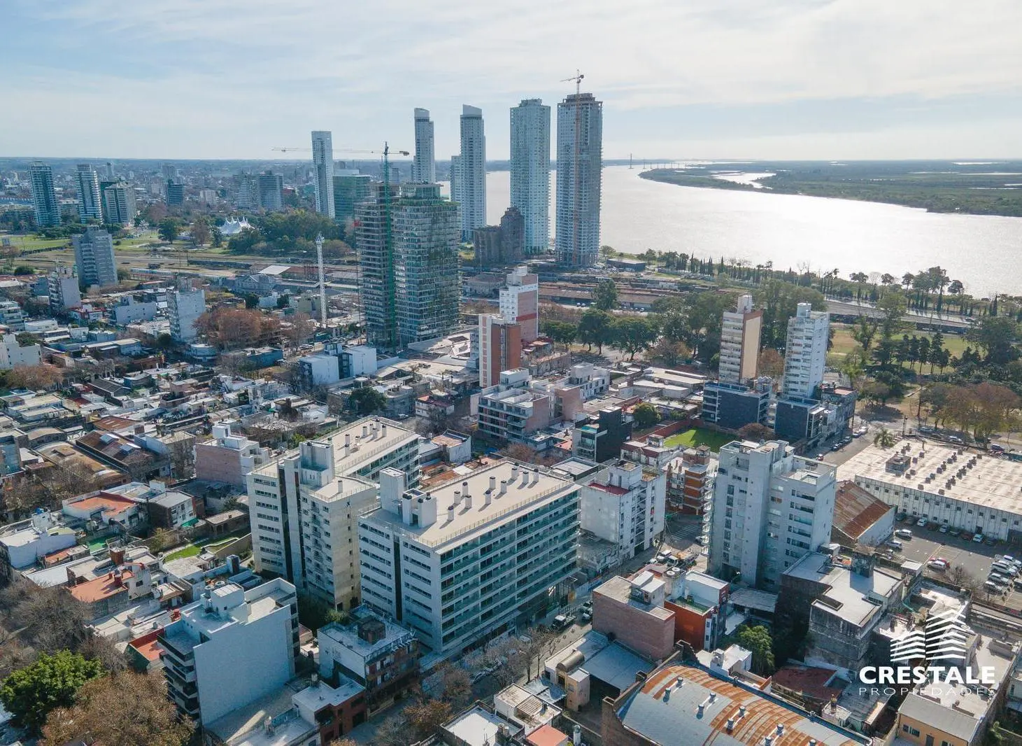 Venta / permuta | Departamento 2 dormitorios con balcón corrido y amenities | Pichincha, Rosario 2