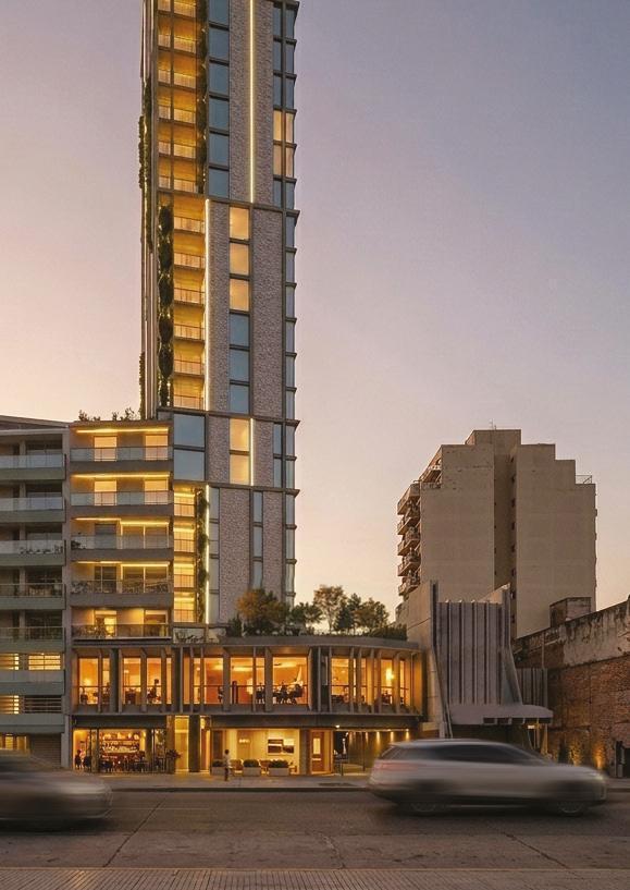 Venta / permuta - Departamento 2 dormitorios con balcón en Torre Moreno - Rosario centro.