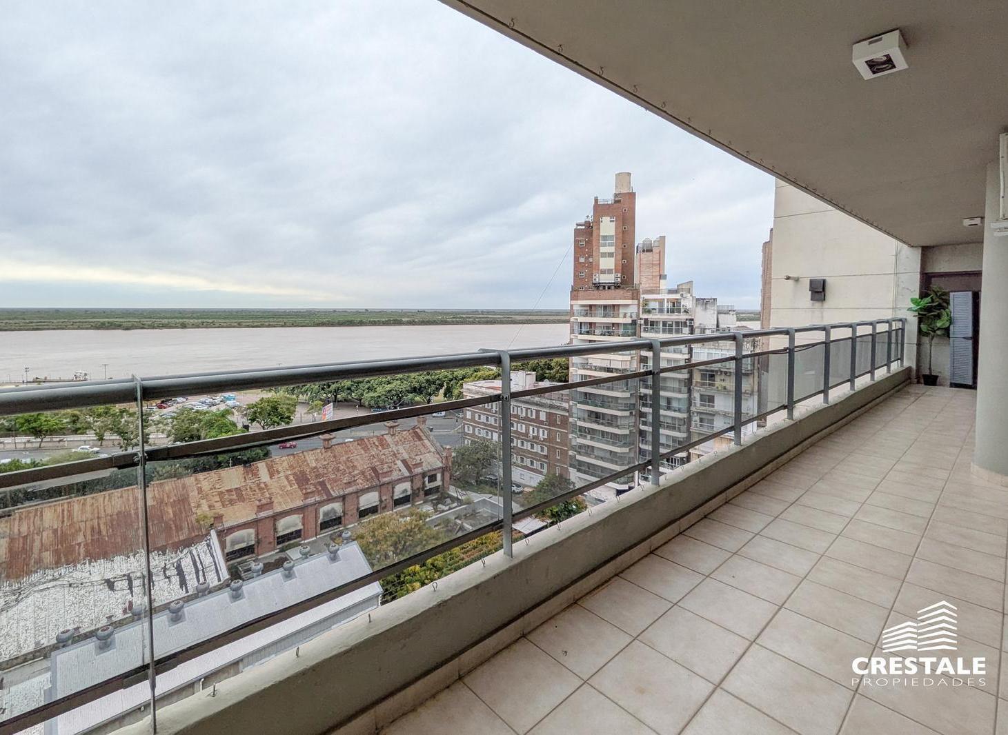 Venta / Permuta - Departamento 3 dormitorios con vista franca al rio - Centro, Rosario.