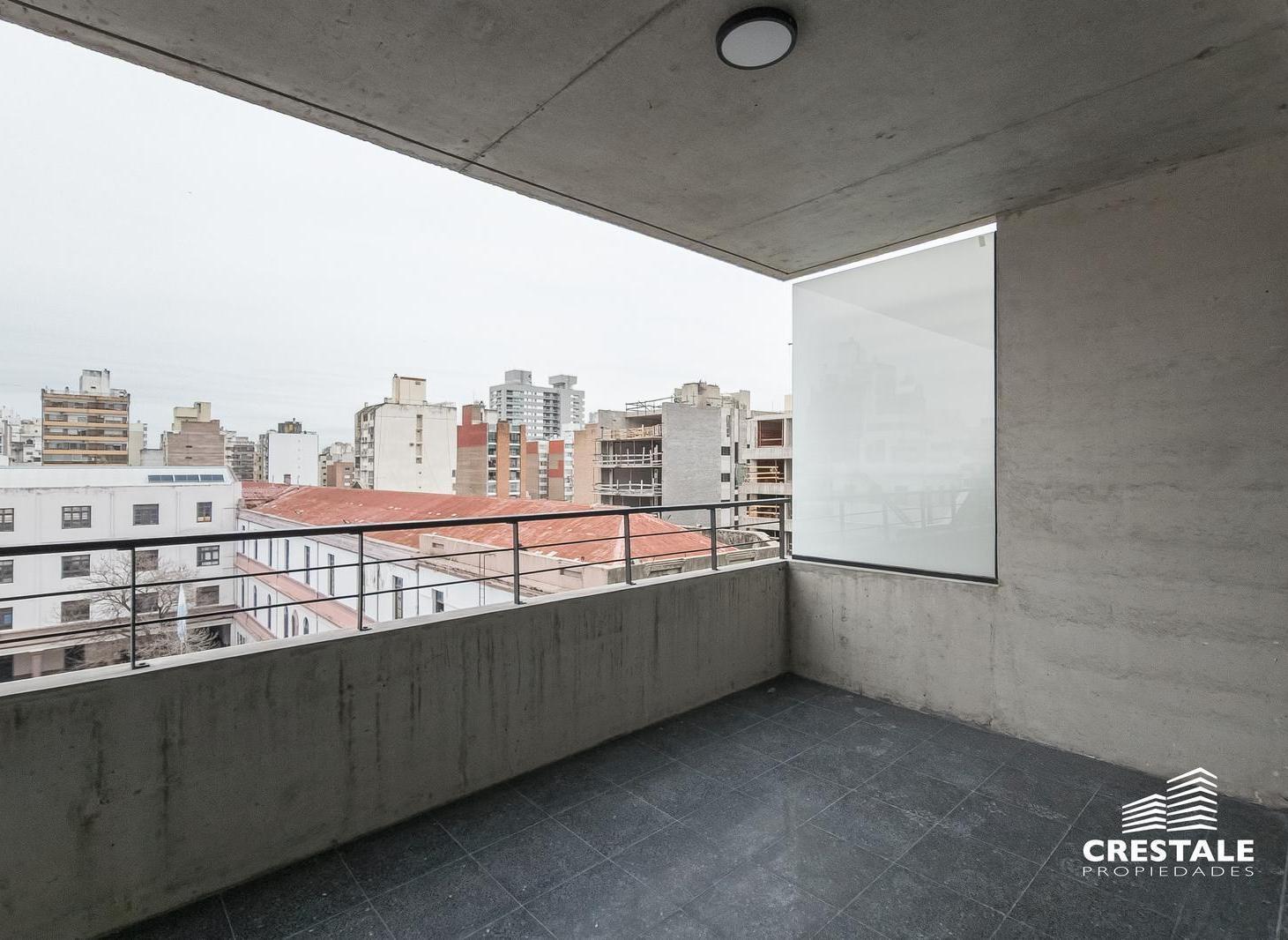 Venta - Departamento piso exclusivo con balcón corrido - Zona Parque España, Rosario centro.