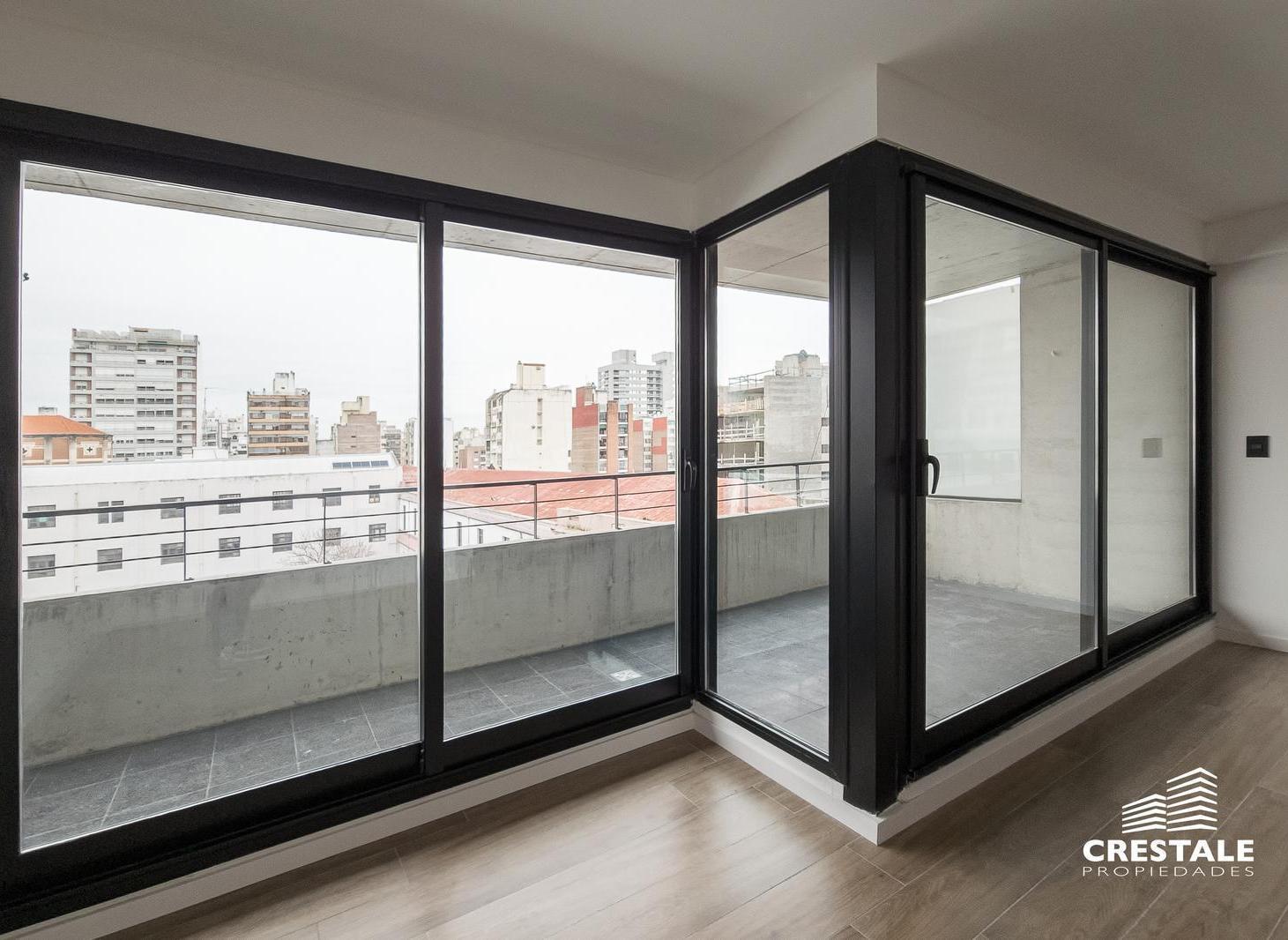 Venta - Departamento piso exclusivo con balcón corrido - Zona Parque España, Rosario centro.