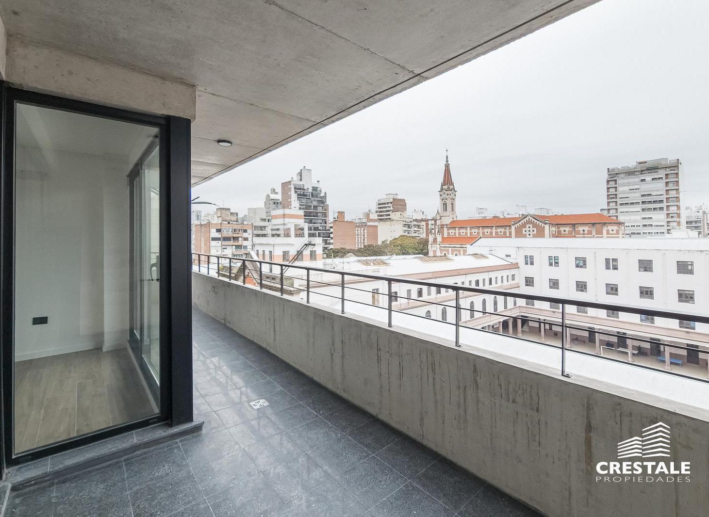 Venta - Departamento piso exclusivo con balcón corrido - Zona Parque España, Rosario centro.
