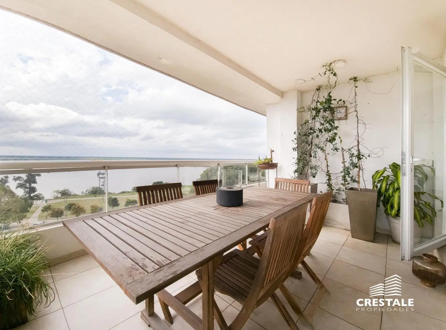 Venta / Permuta - Piso exclusivo 3 dormitorios con vista franca al río - Parque España, Rosario. 5