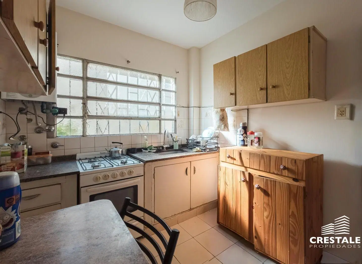 Venta / Permuta - Casa de pasillo 1 dormitorio con patio y terraza con parrillero - Abasto, Rosario. 4
