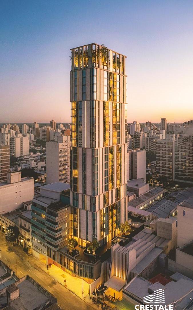 Venta - Departamento 1 dormitorios con balcón al norte en torre - Centro, Rosario.