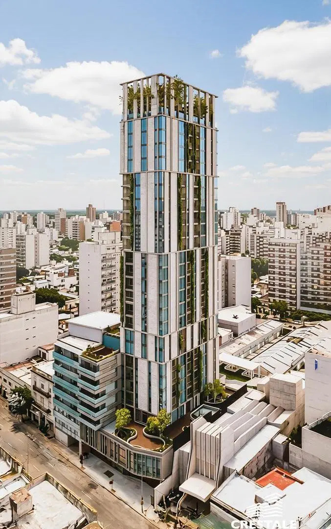 Venta - Departamento 1 dormitorios con balcón al norte en torre - Centro, Rosario. 5