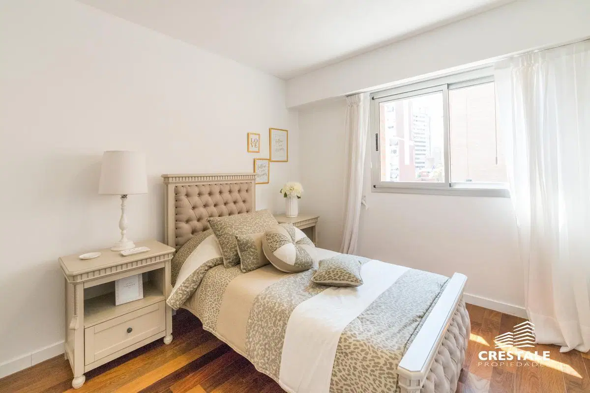 Venta / permuta - Departamento 3 dormitorios con balcón y parrillero - Zona Parque España, Rosario. 8