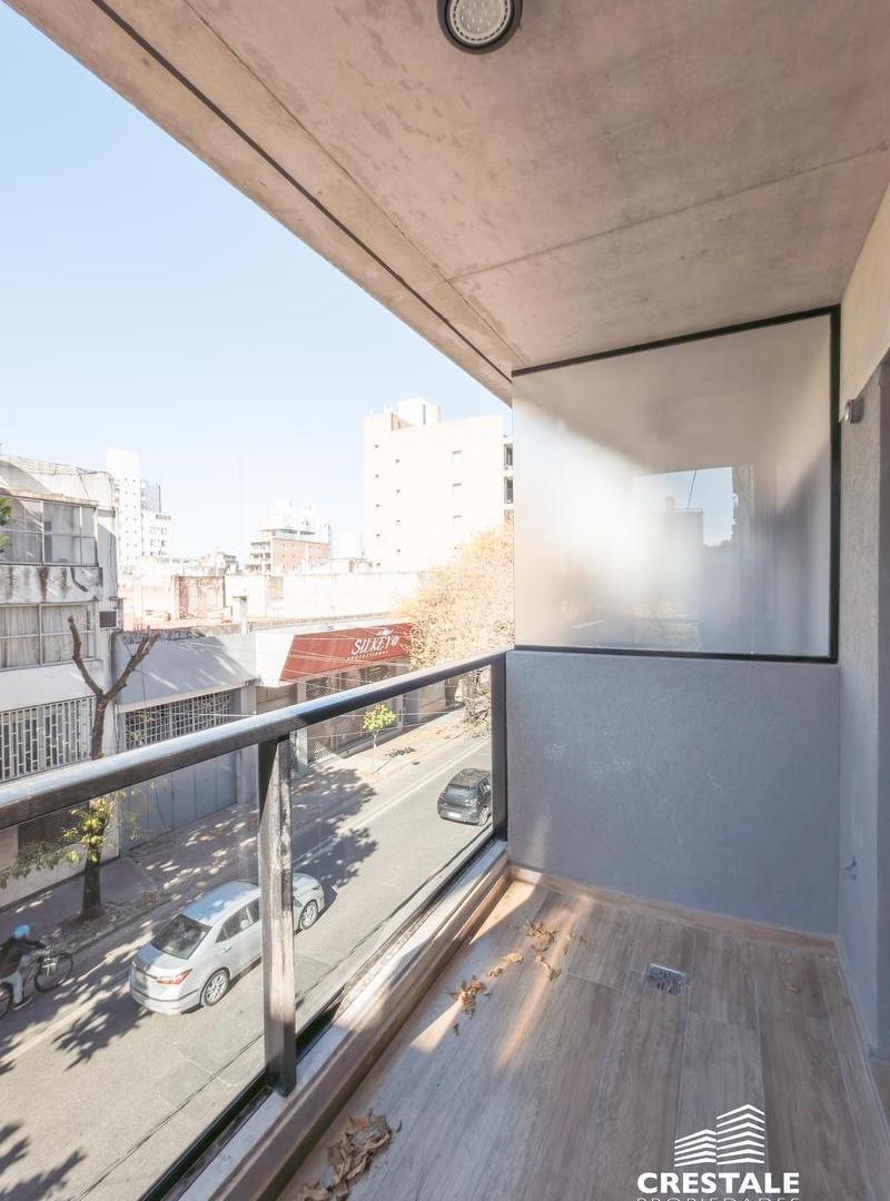 Venta / permuta - Monoambiente loft divisible con balcón - Abasto, Rosario.