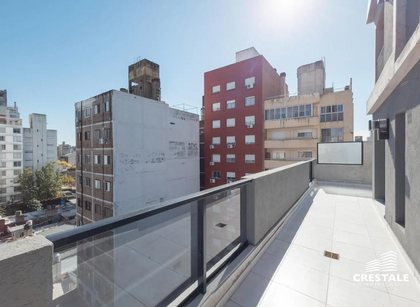 Venta / permuta - Departamento 1 dormitorio con terraza exclusiva - Abasto, Rosario. 8
