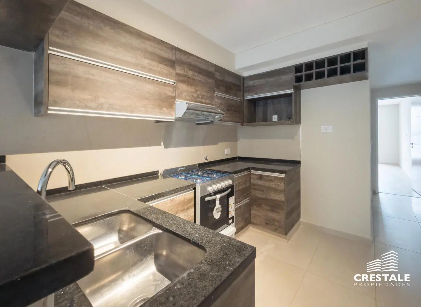 Venta / Permuta - Departamento 1 dormitorio con doble balcón - Zona río, Rosario centro. 3