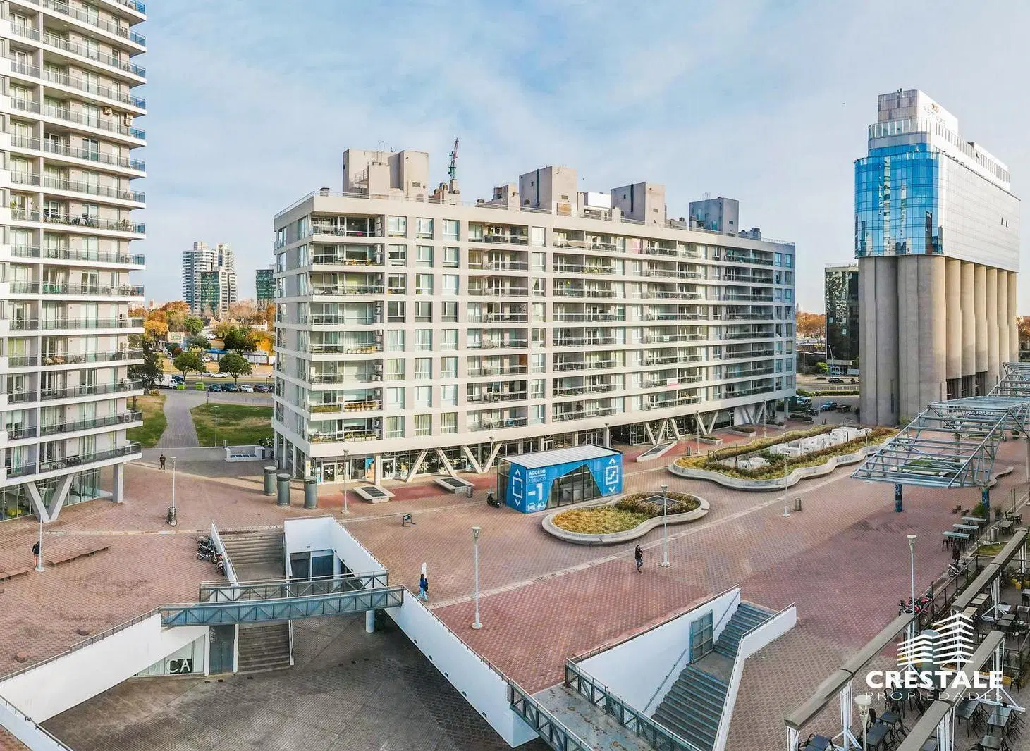Venta / Permuta - Departamento 1 dormitorio con cochera y baulera - Ciudad Ribera, Rosario. 2