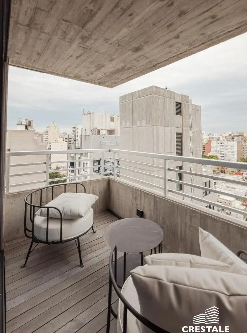 Venta / Permuta - Departamento 2 dormitorios con balcón aterrazado - Centro, Rosario. 4
