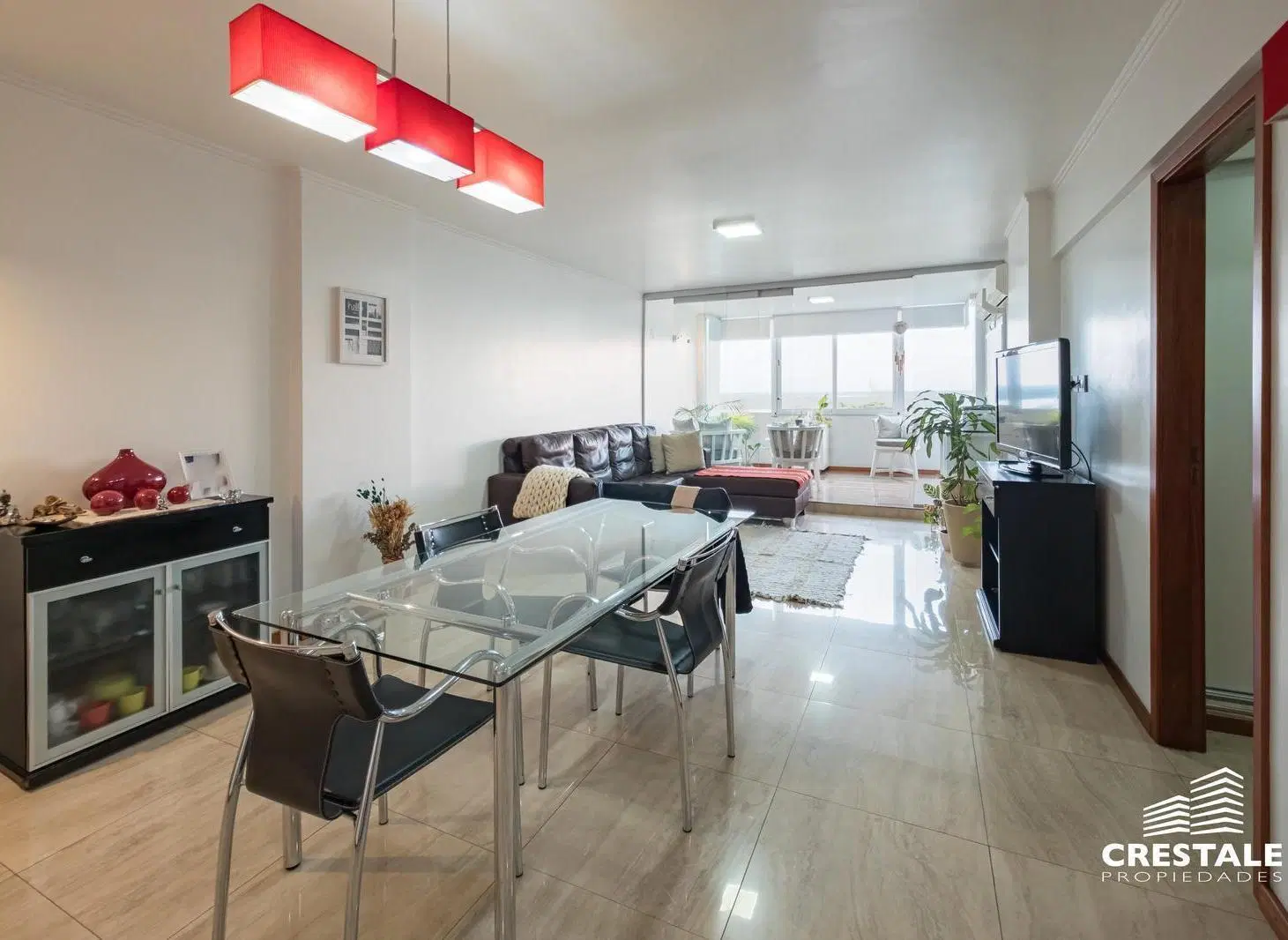 Venta / Permuta - Departamento 2 dormitorios con vista franca al río - Centro, Rosario. 3