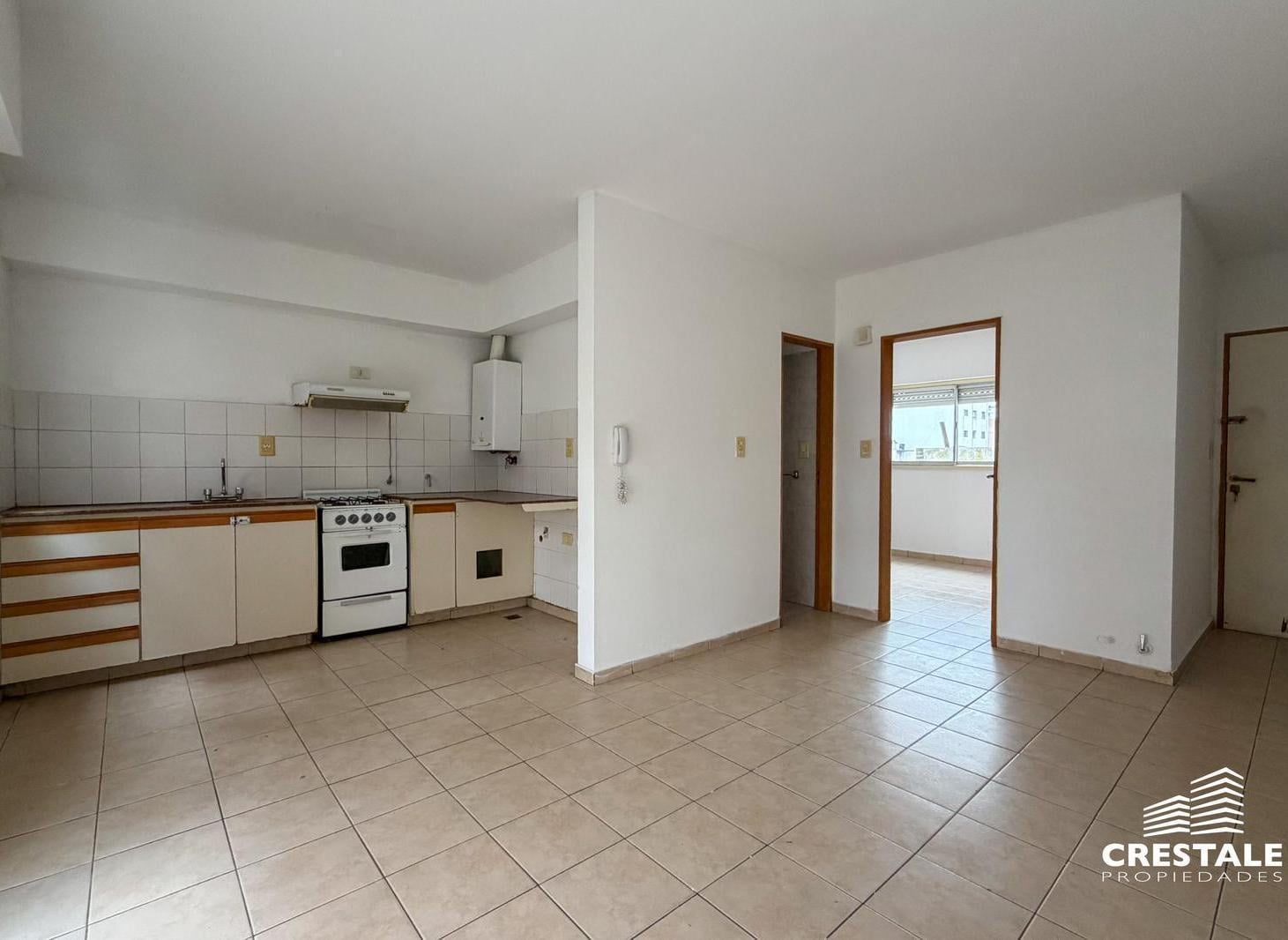 Venta / permuta - Departamento 1 dormitorio con balcón al frente - Abasto, Rosario.