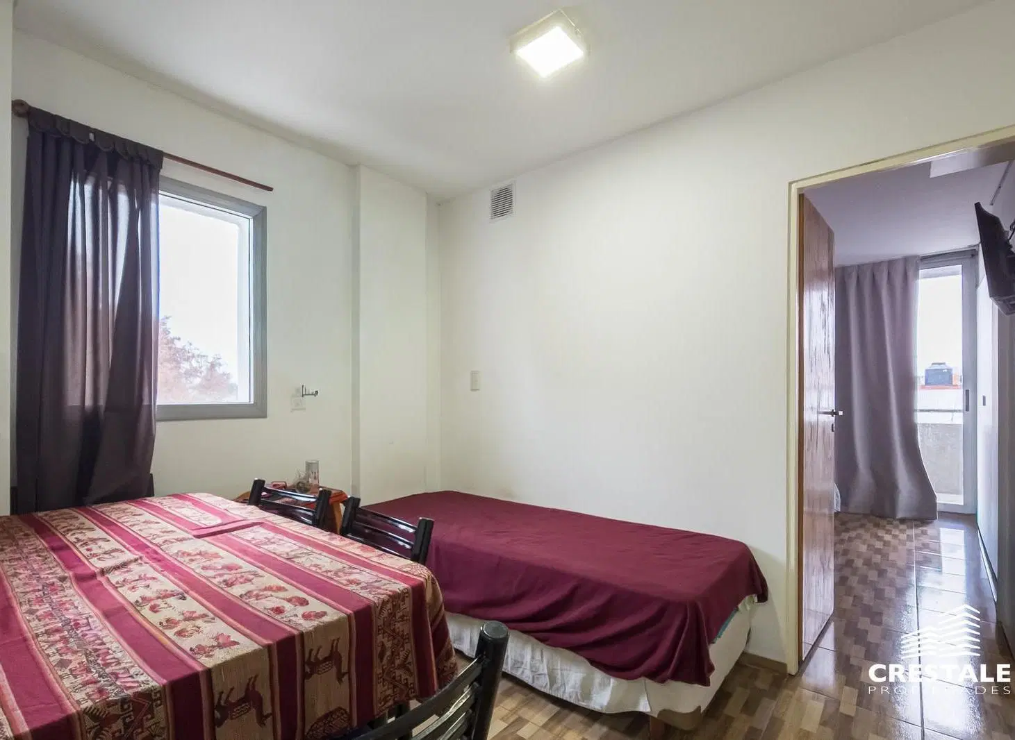 Venta / Permuta- Departamento 1 dormitorio con balcón al frente - Luis Agote, Rosario. 2