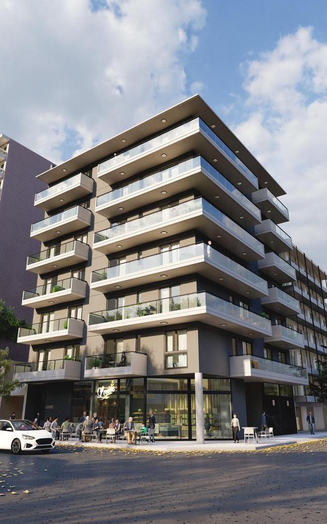 Venta - Departamento 1 dormitorio con balcón corrido frente - Pichincha, Rosario.