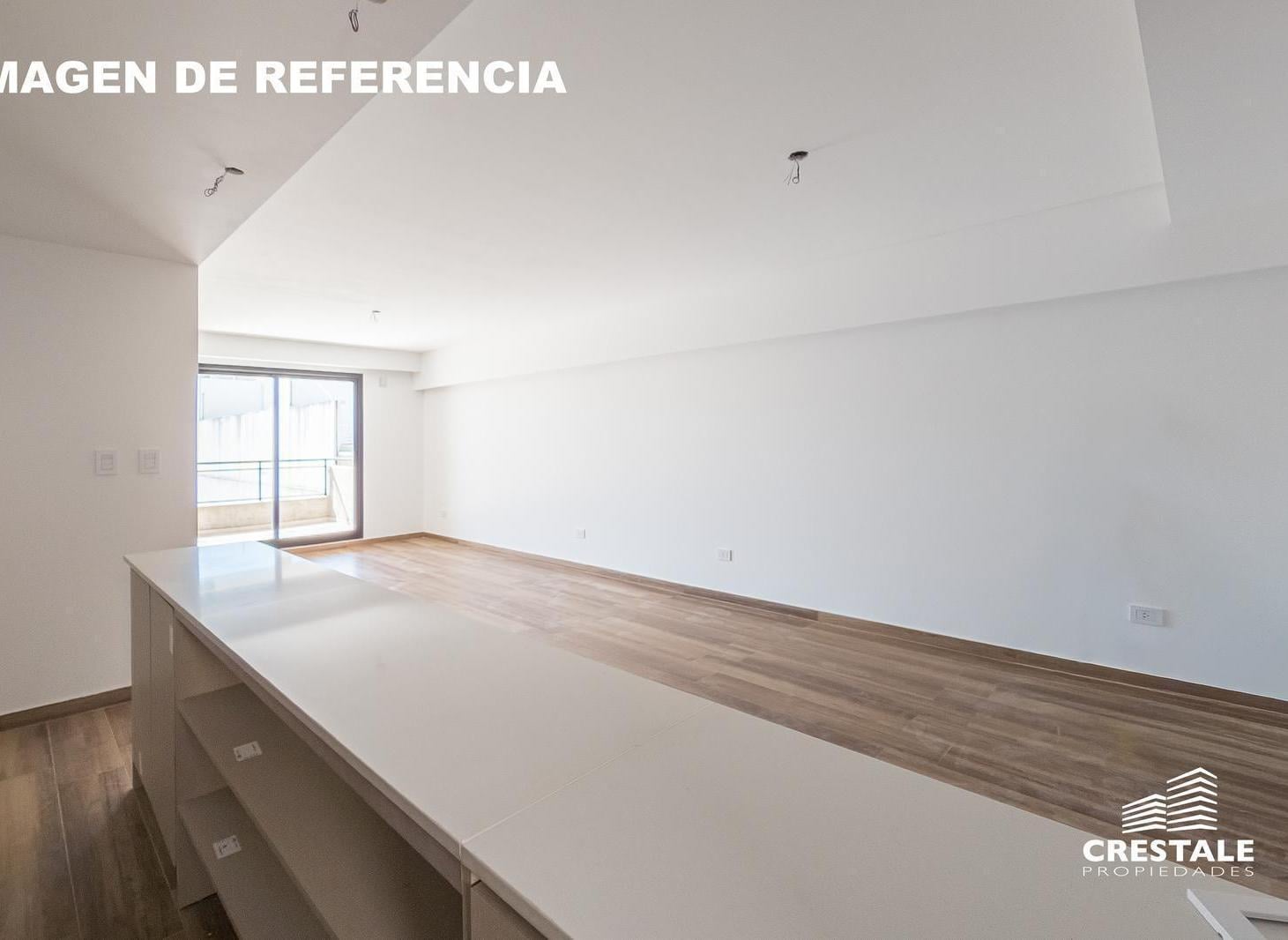 Venta - Departamento 1 dormitorio con balcón corrido frente - Pichincha, Rosario.