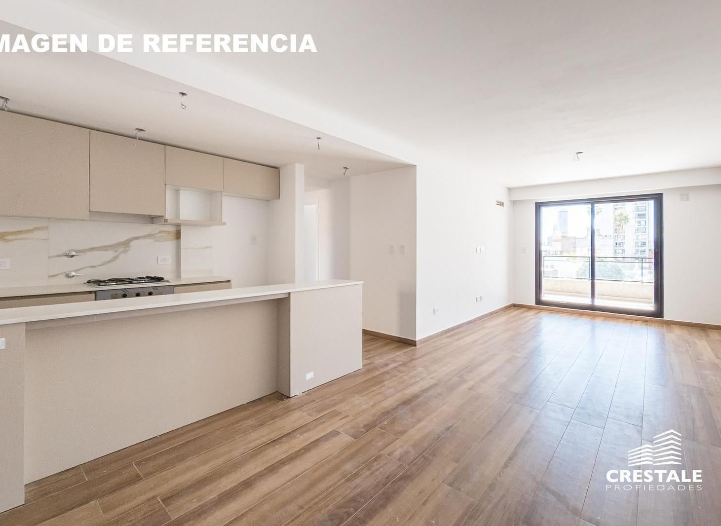 Venta - Departamento 1 dormitorio con balcón corrido frente - Pichincha, Rosario.