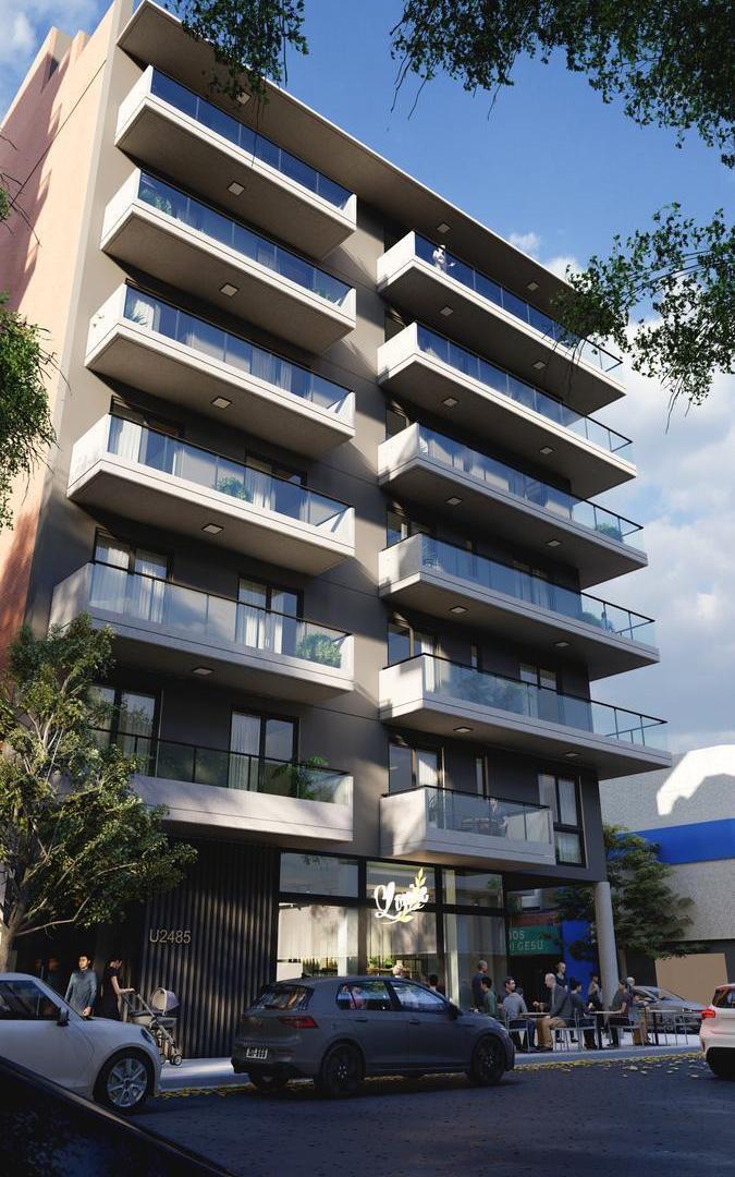 Venta - Departamento 1 dormitorio con balcón corrido frente - Pichincha, Rosario.