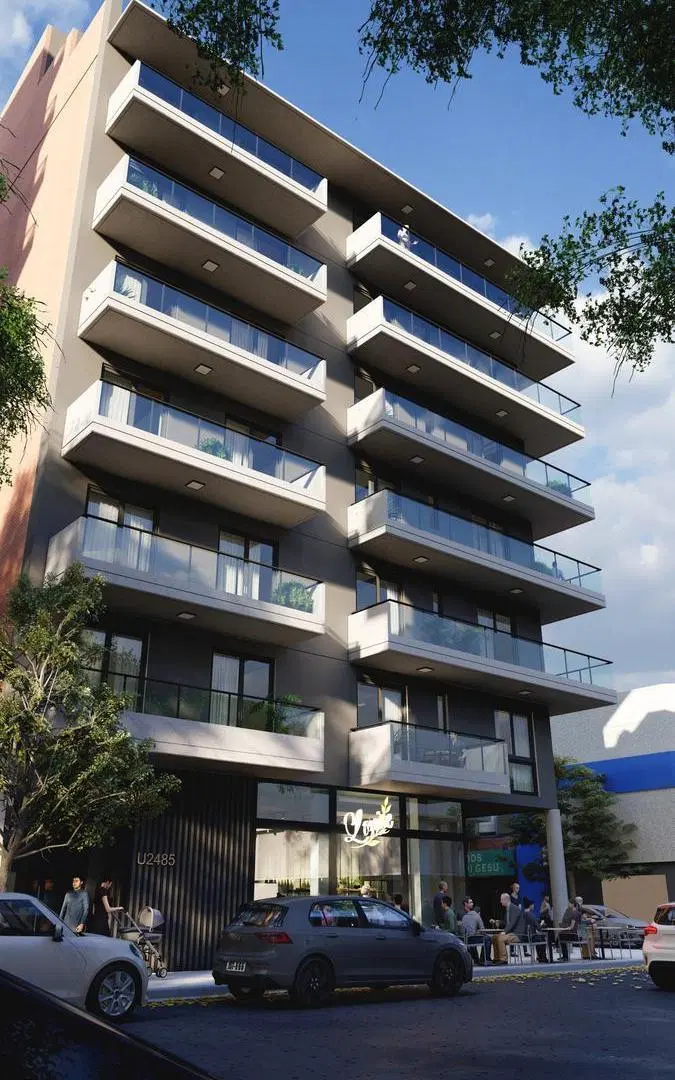 Venta - Departamento 1 dormitorio con balcón corrido frente - Pichincha, Rosario. 1