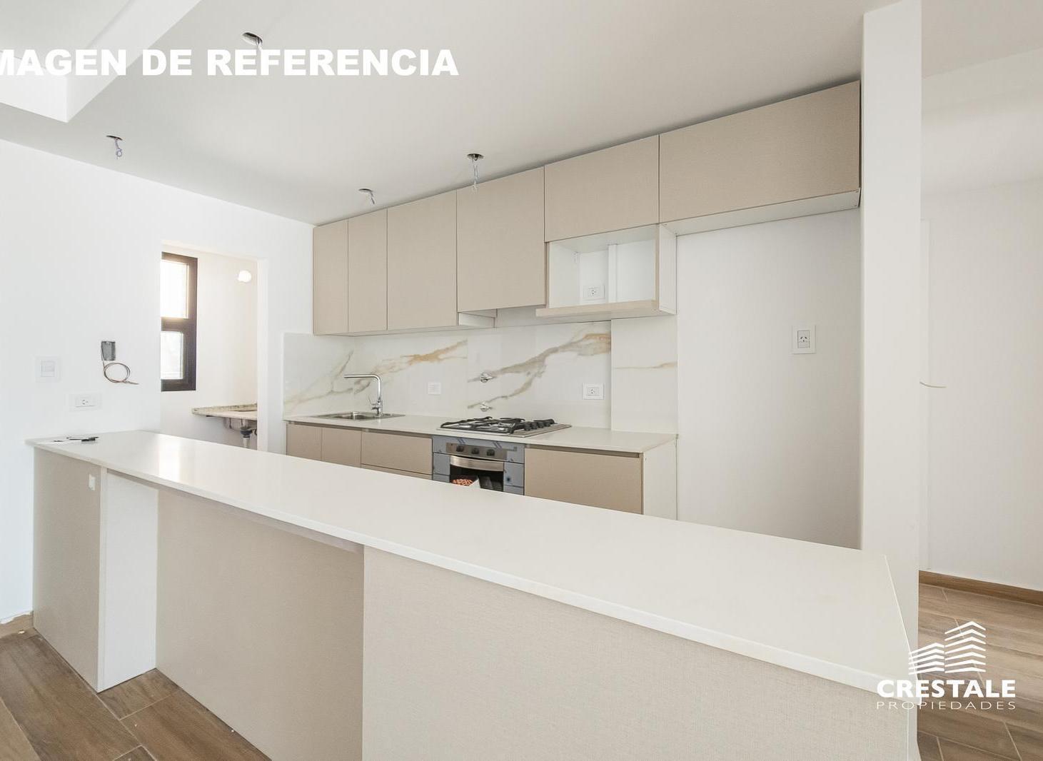 Venta - Departamento 1 dormitorio con balcón corrido frente - Pichincha, Rosario.