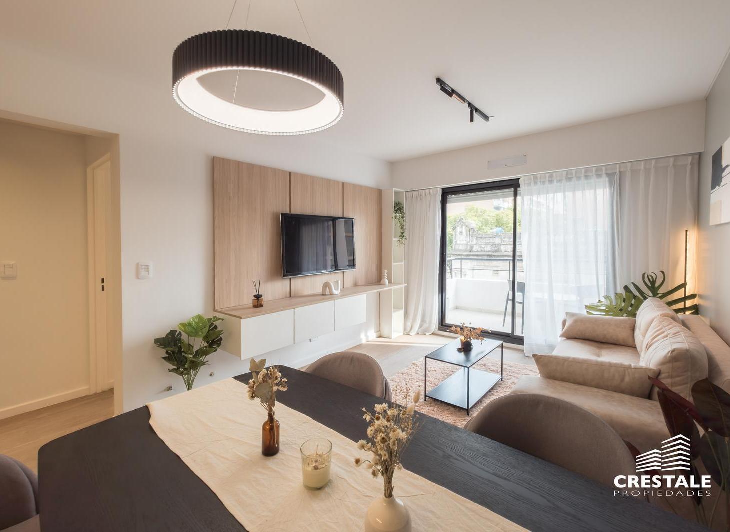 Venta - Departamento 1 dormitorio con balcón al frente - Rosario centro.