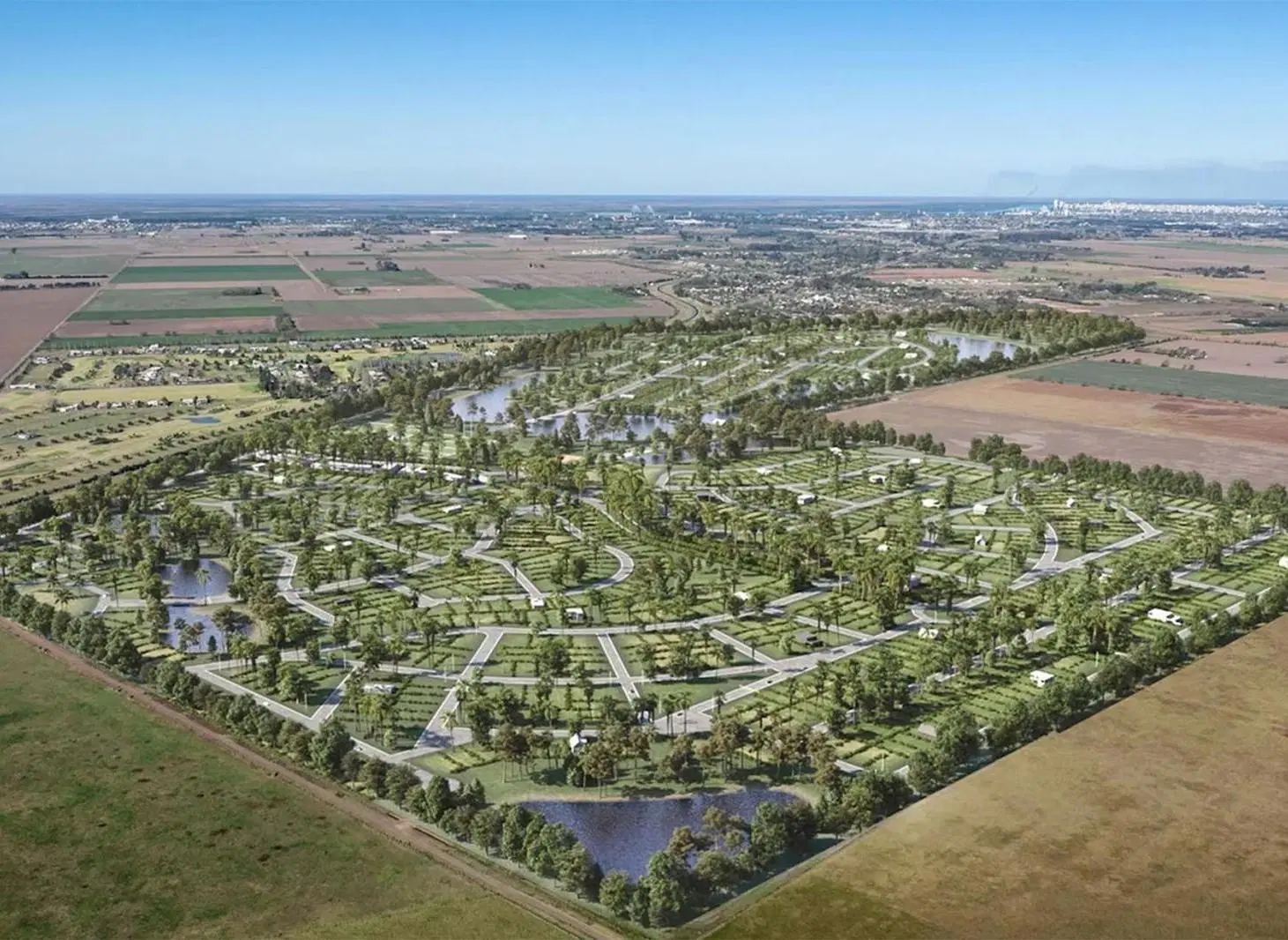 Venta / permuta -Terreno / lote 450 m2 en Cinco Lagos, barrio privado - Ibarlucea. 3
